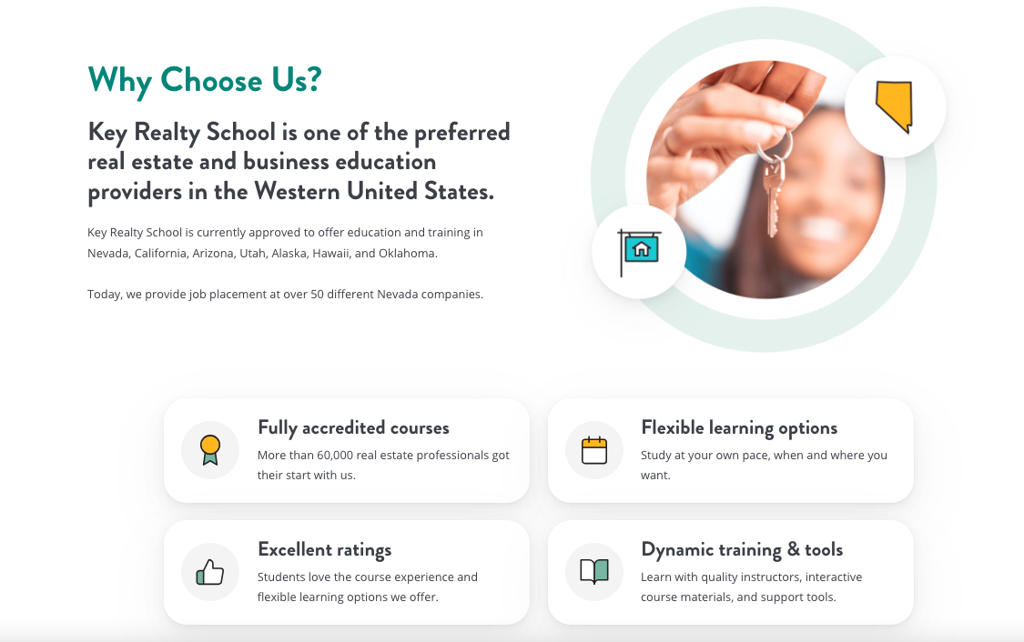 6 Best Online Real Estate Schools in Nevada for 2024
